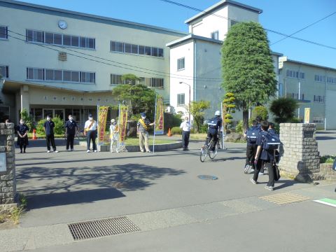 220701 今日の１枚（あいさつ運動）